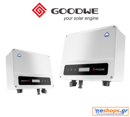 Inverter δικτύου 4200W Μονοφασικό GOODWE GW4200D-NS (+DC-SWITCH/WIFI). Για φωτοβολταϊκά συστήματα net billing