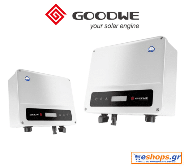 Inverter δικτύου 4200W Μονοφασικό GOODWE GW4200D-NS (+DC-SWITCH/WIFI). Για φωτοβολταϊκά συστήματα net billing νετ βιλινγ - νετ μπιλινγ- virtual net metering - virtual net billing